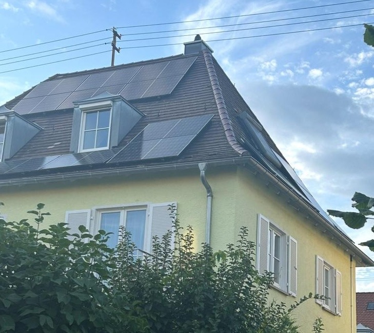 Dachfläche eines Gebäudes